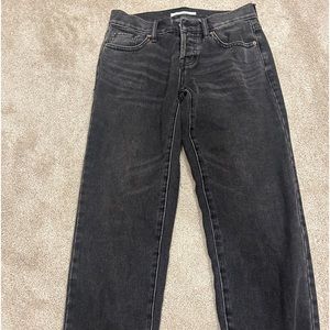 PacSun Black Straight Leg Jeans
